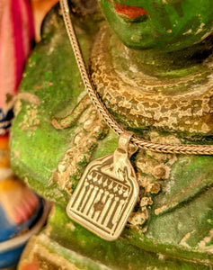 Antique Indian god amulet pendants - Seven sisters