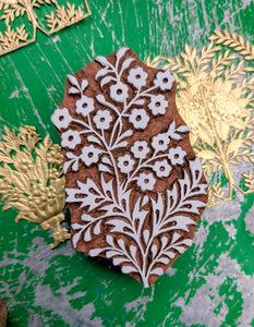 Flora wood blocks