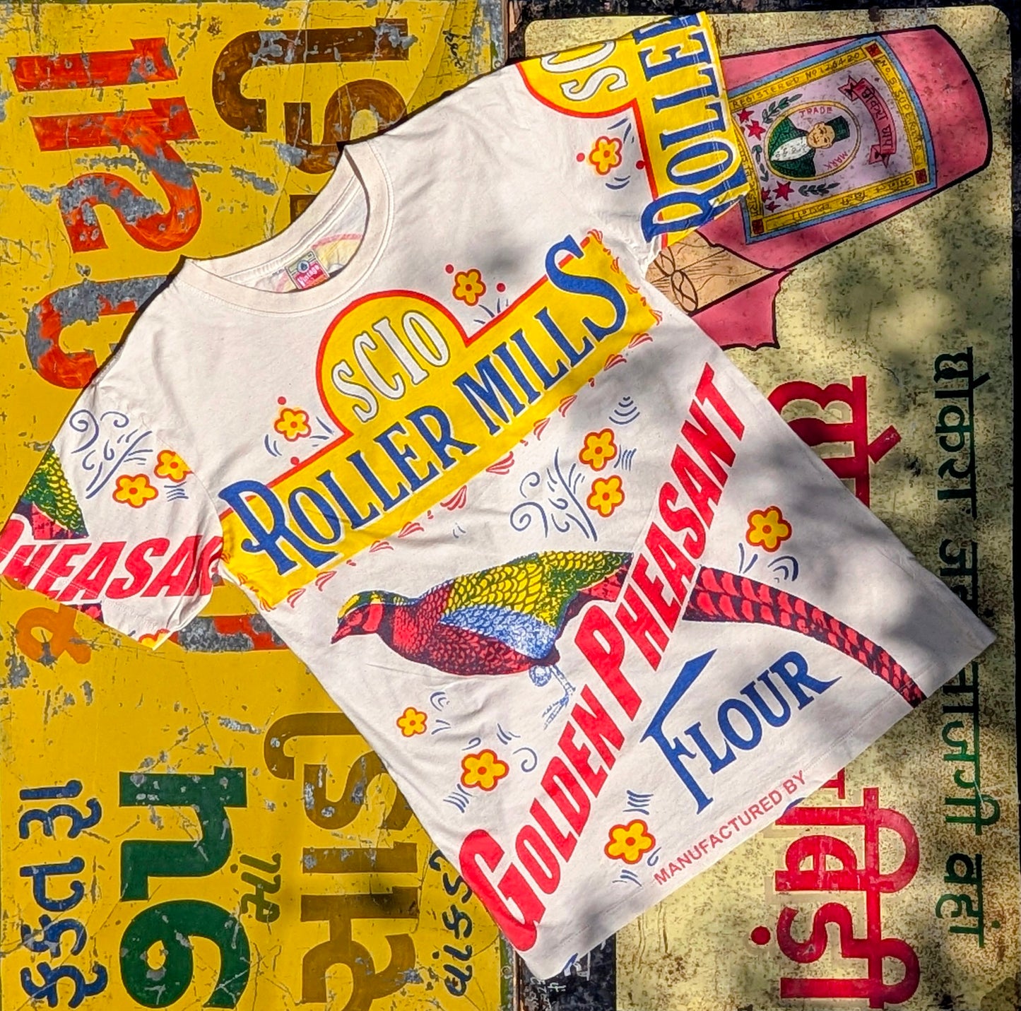 Punchy packaging t-shirts