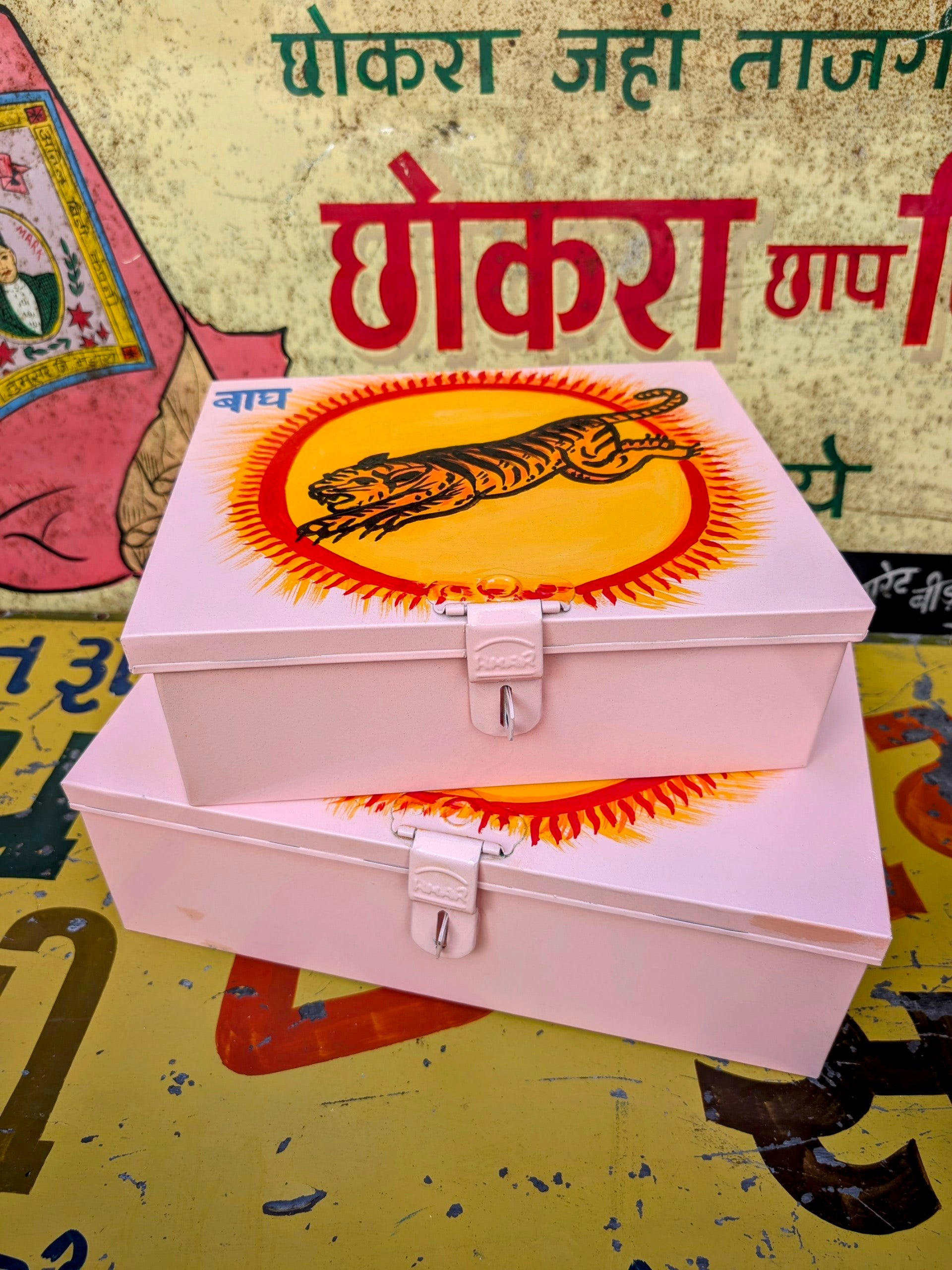 Indian truck art jewellery/sewing boxes