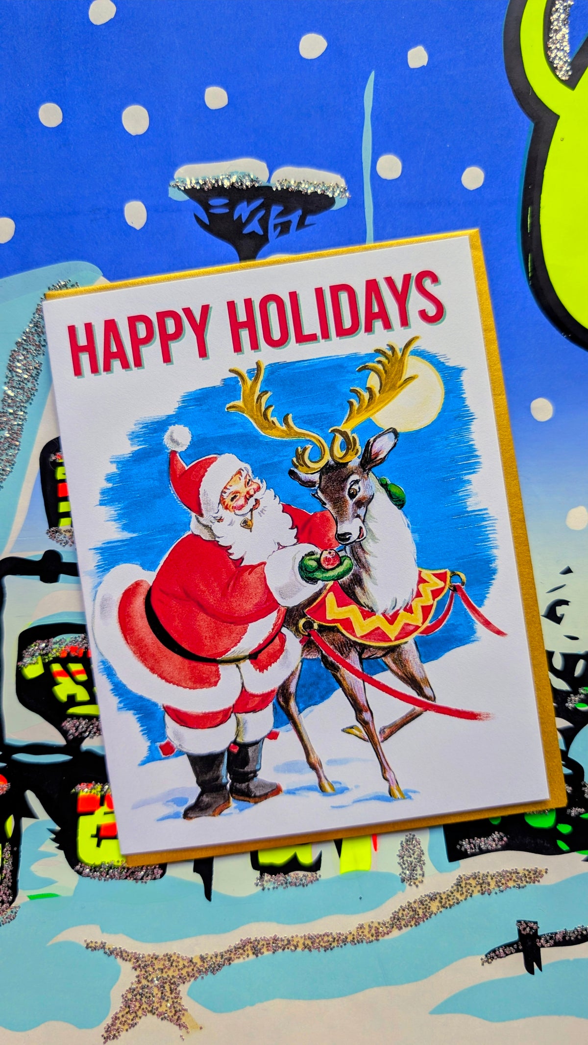 Little Golden Book Christmas cards