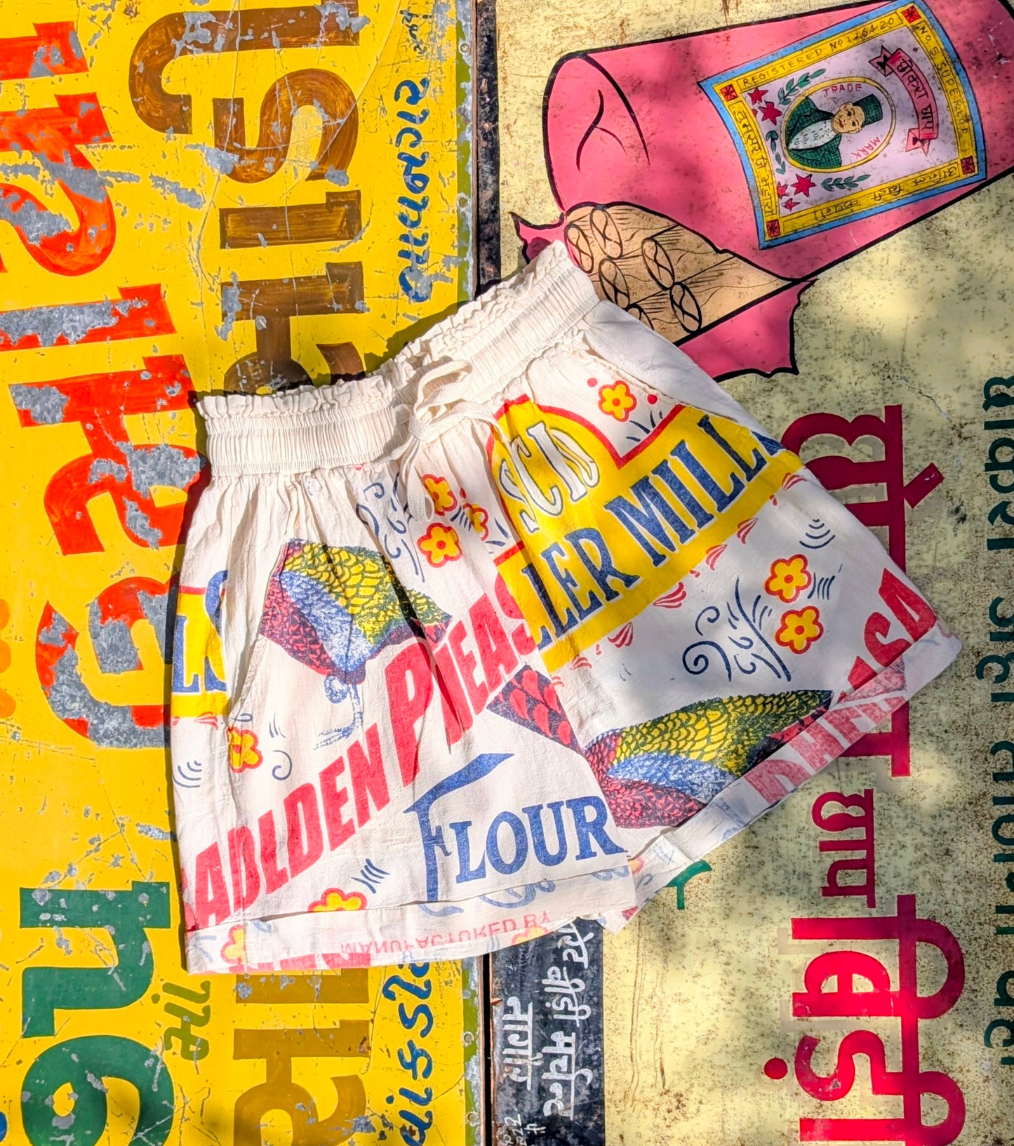 Punchy packaging shorts