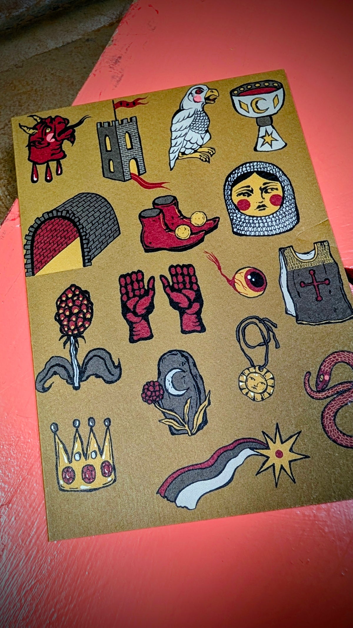 Folkloric card set
