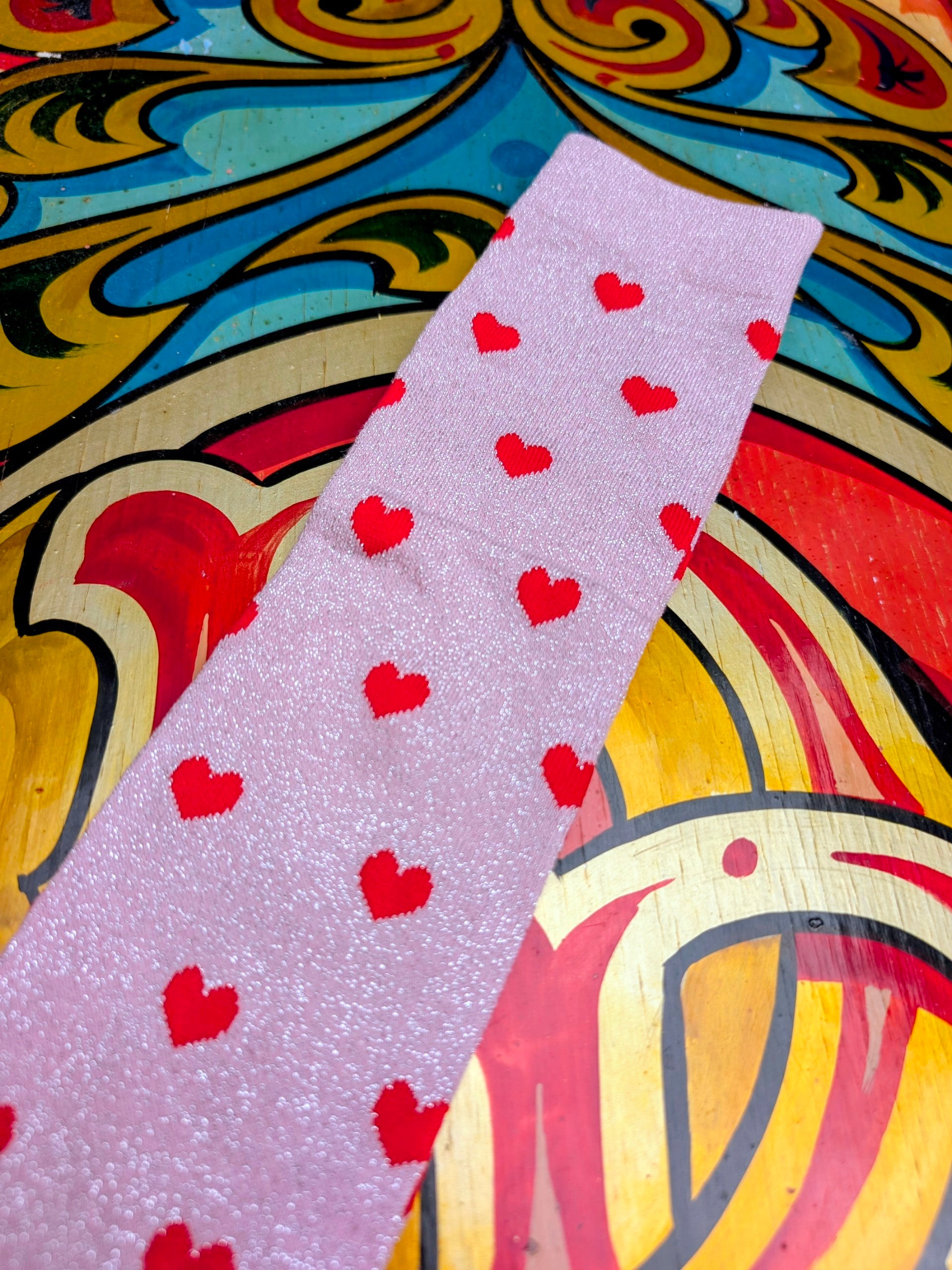 Knee length glitter socks!!
