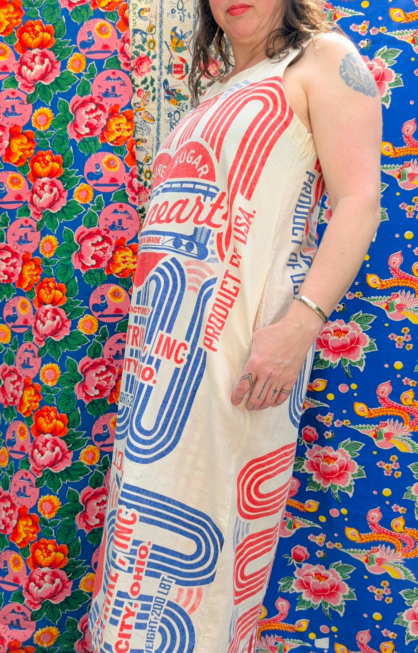 Punchy packaging sleeveless dress