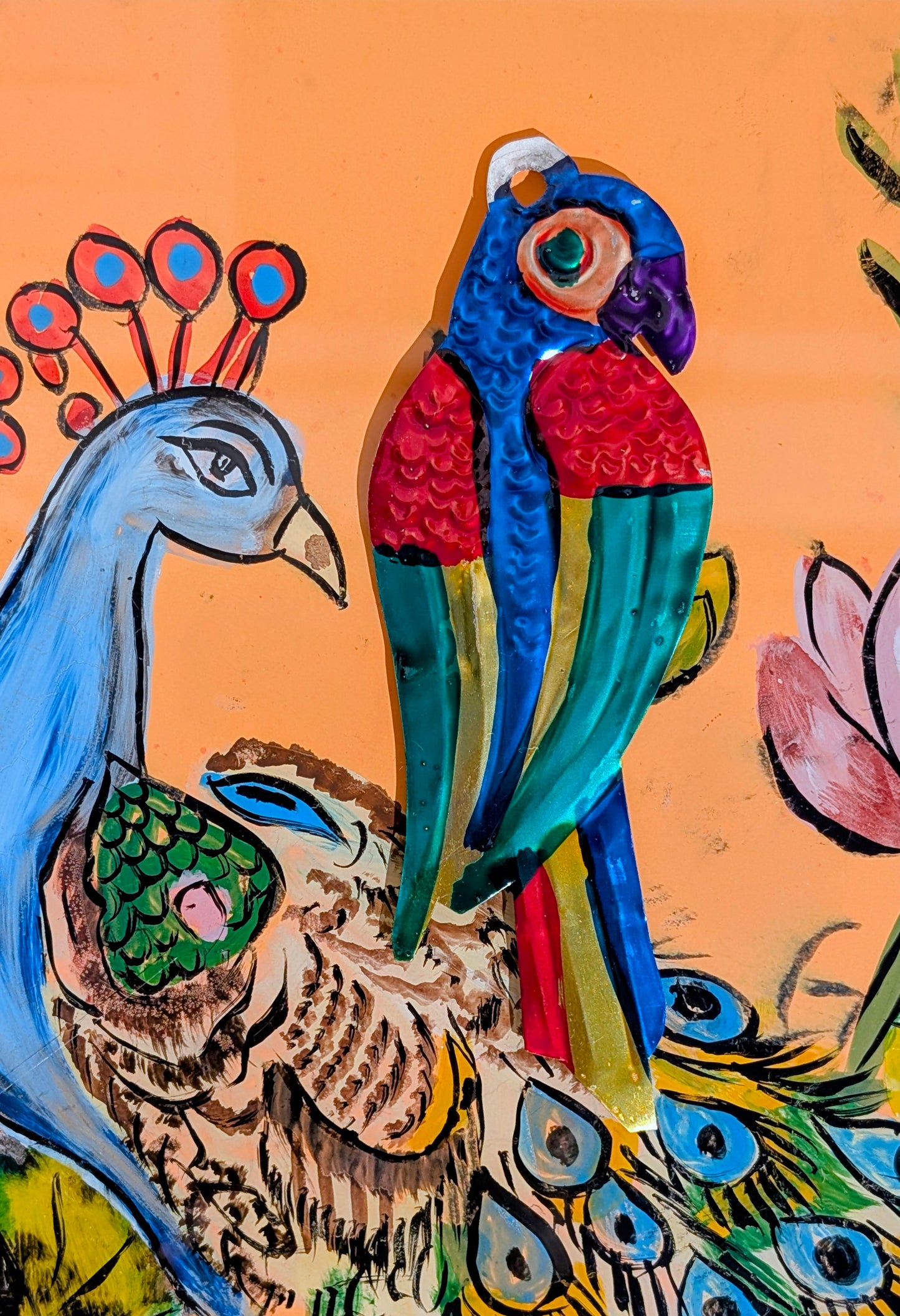 Tin bird milagros
