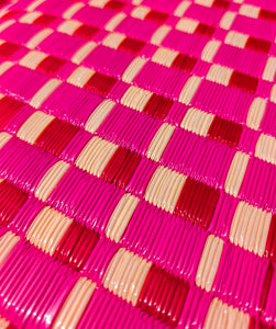 Senegalese recycled plastic mat - SMALL