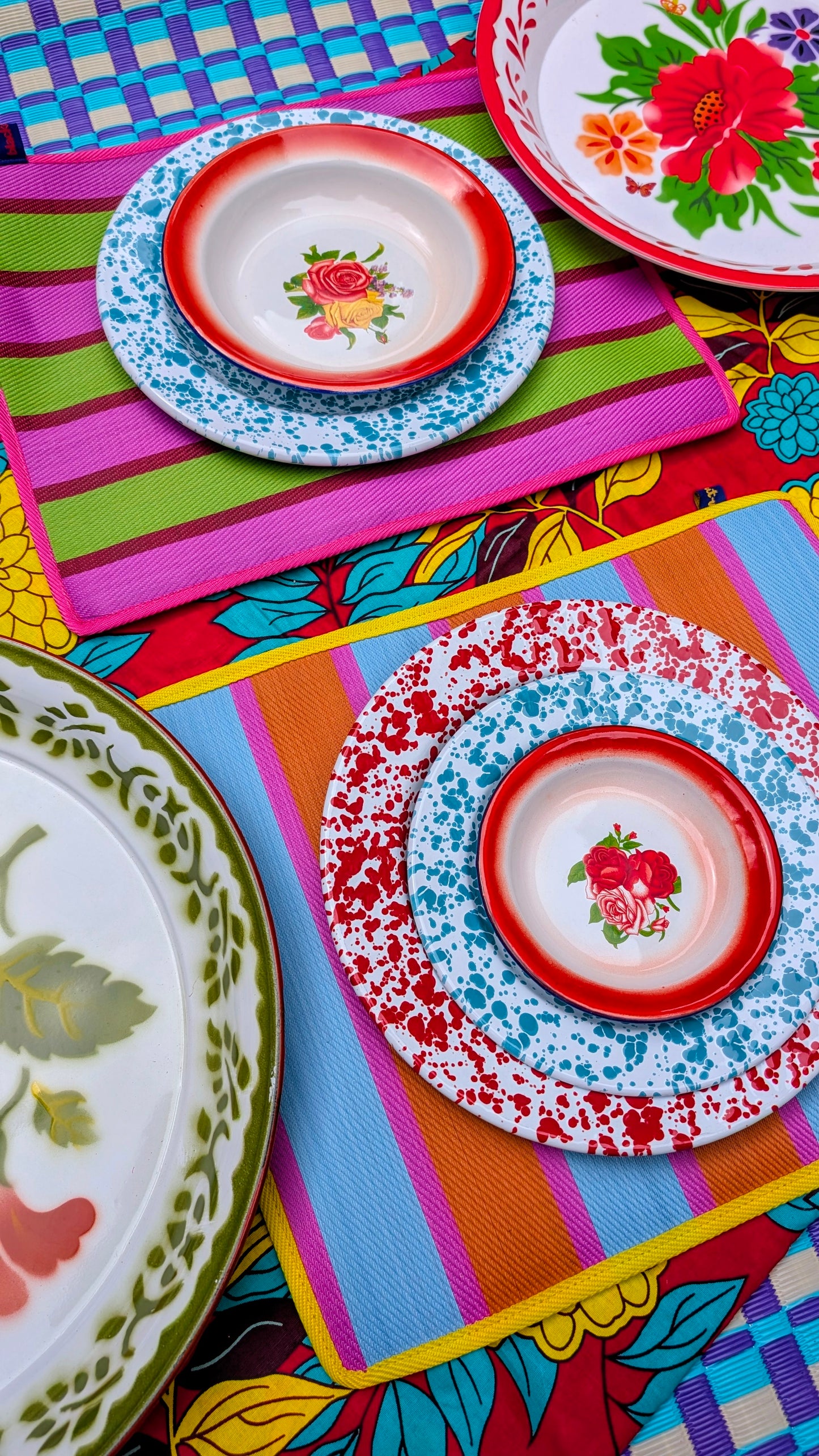 Recycled placemats