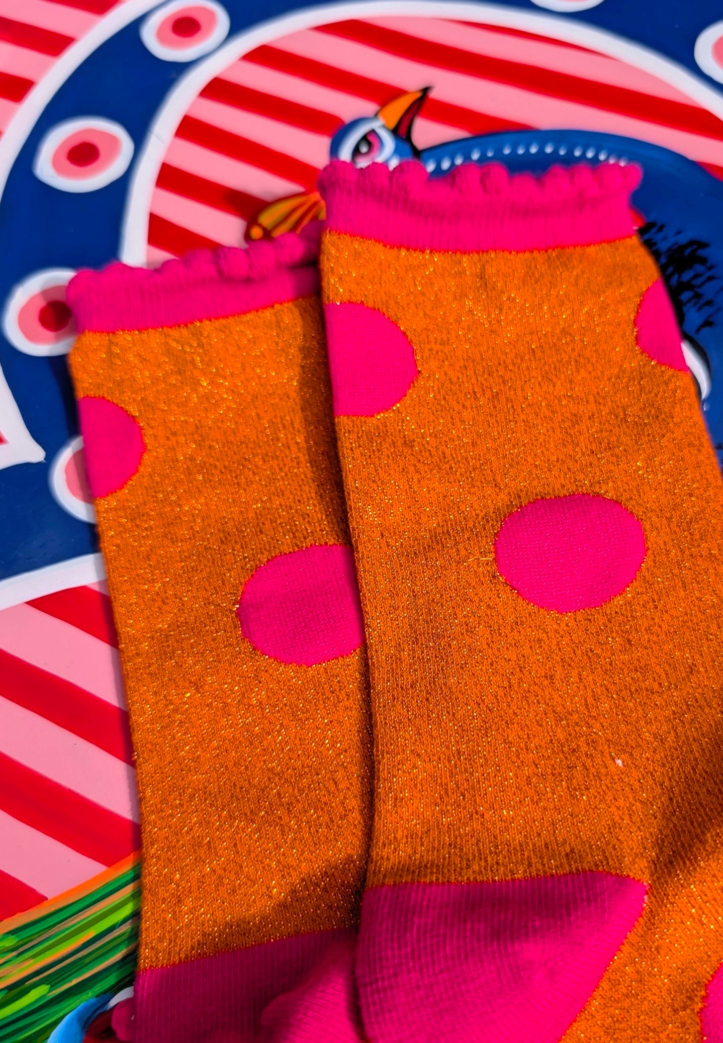 Patterntastic Glitter Socks
