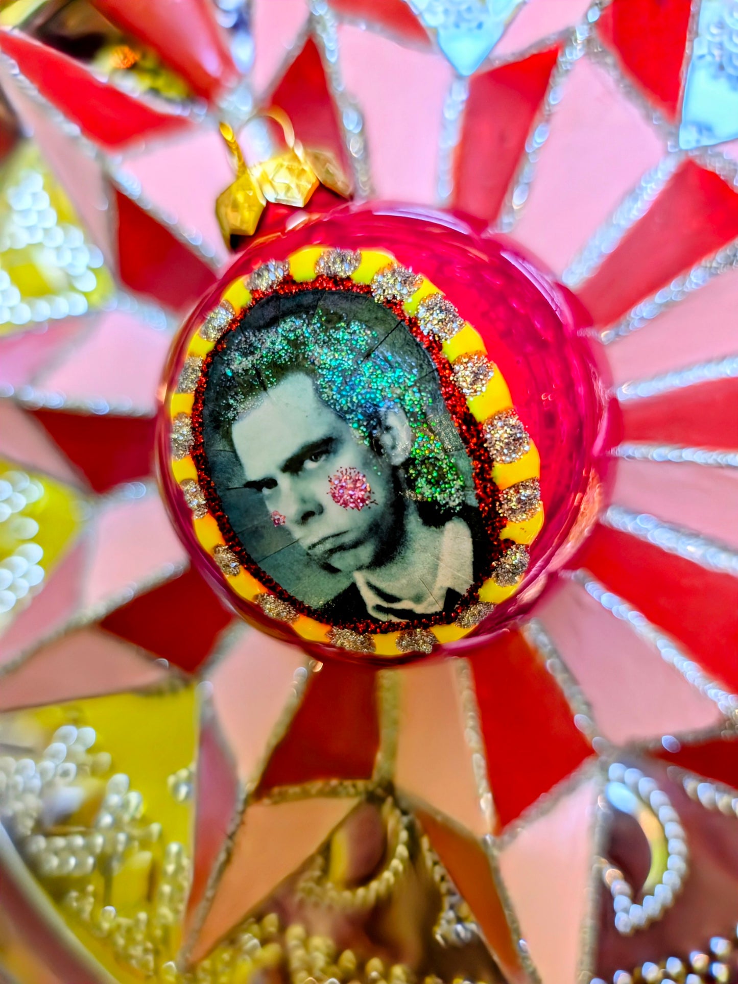 Nick Cave glass baubles