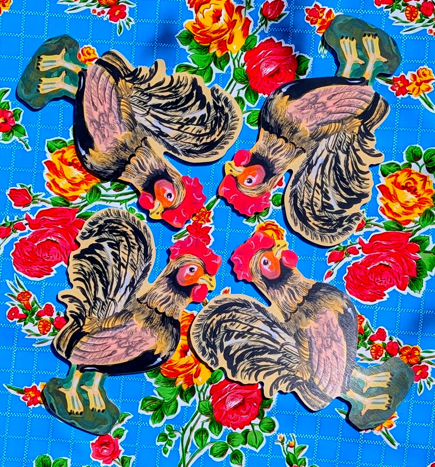 Cock chopping board