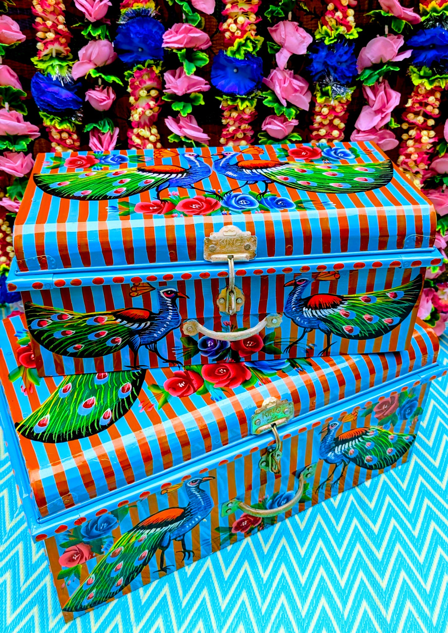 Pakistani Truck art recycled trunk