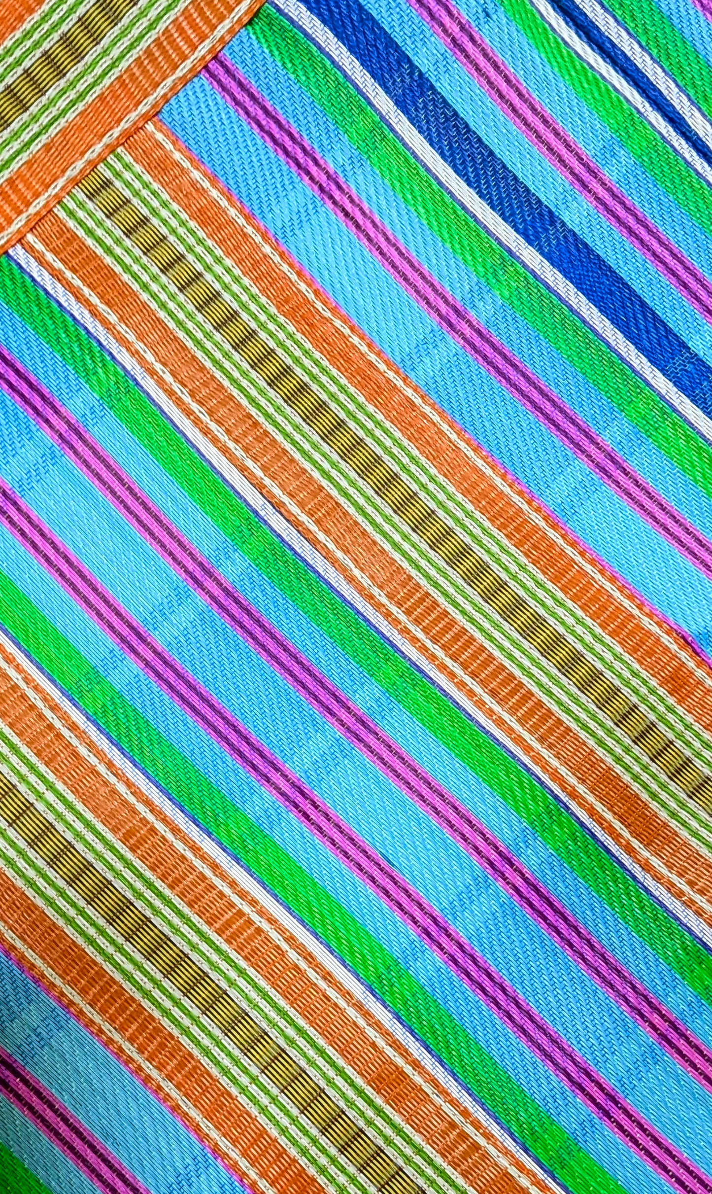 Big stripe market bag