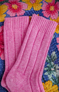 Soft luxe recycled wool socks
