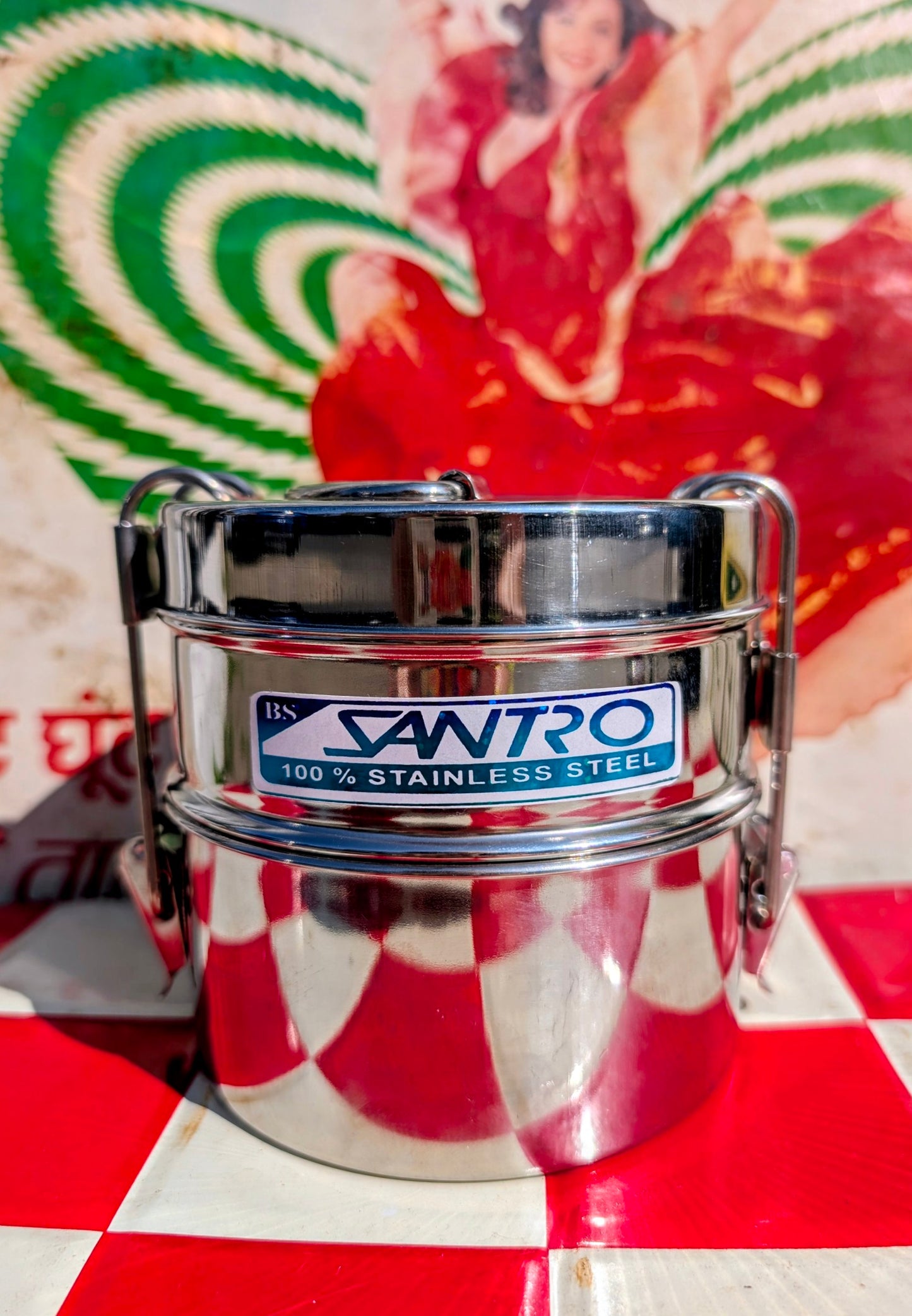 Stainless steel tiffin