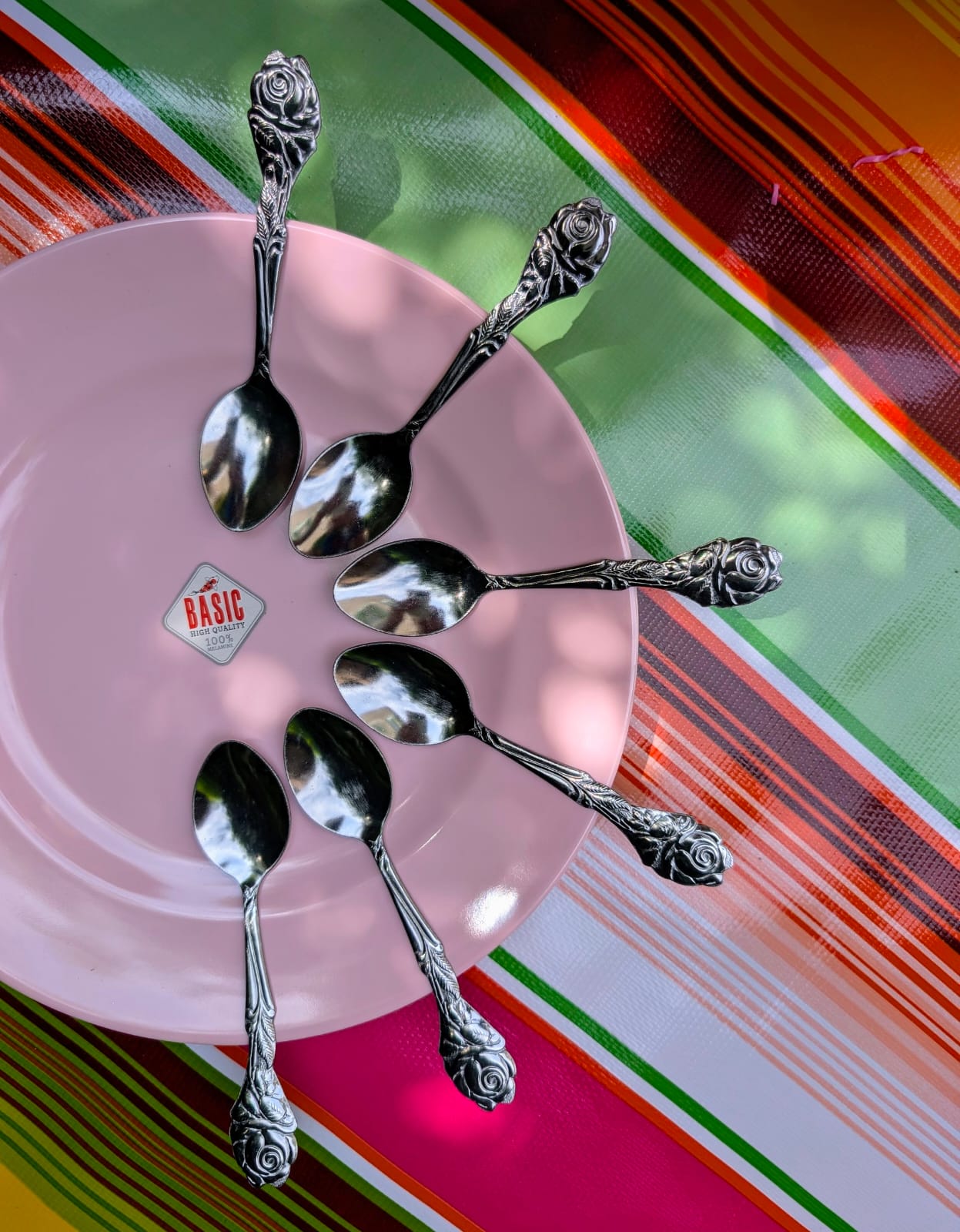 Rosey forks and spoons