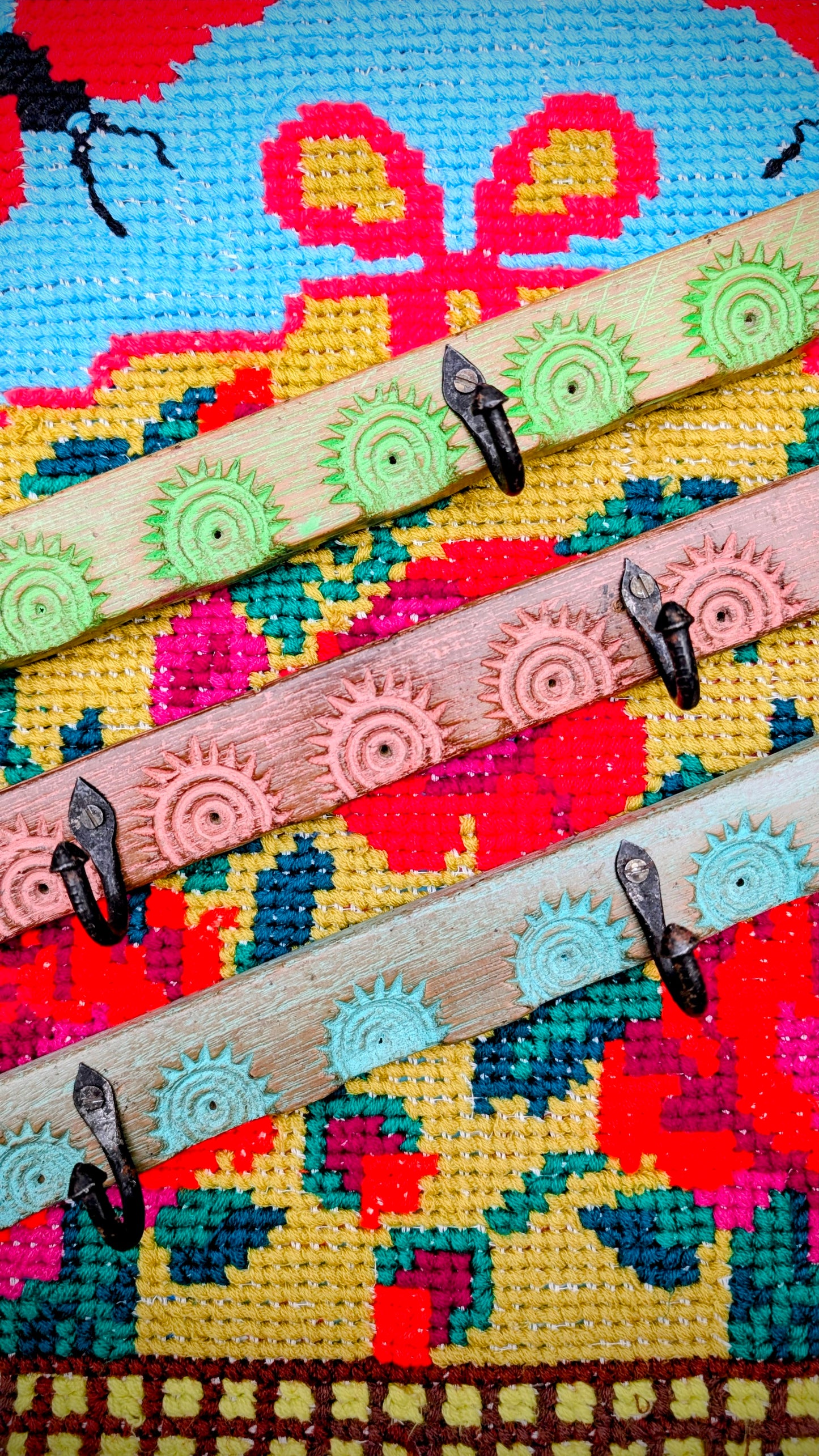 Vintage recycled hooks