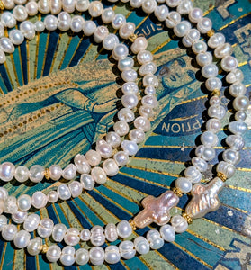Sacred pearly necklaces