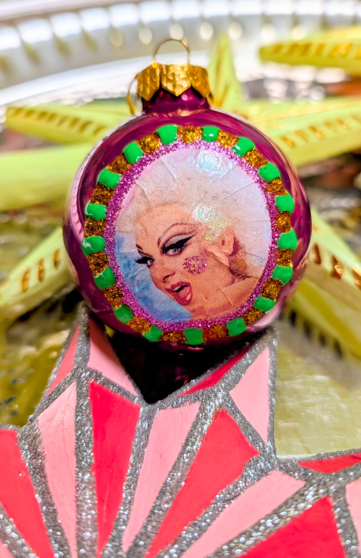 Divine glass baubles