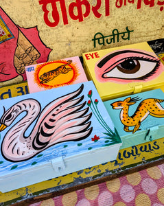 Indian truck art jewellery/sewing boxes