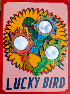 Rajasthani hand painted mirror