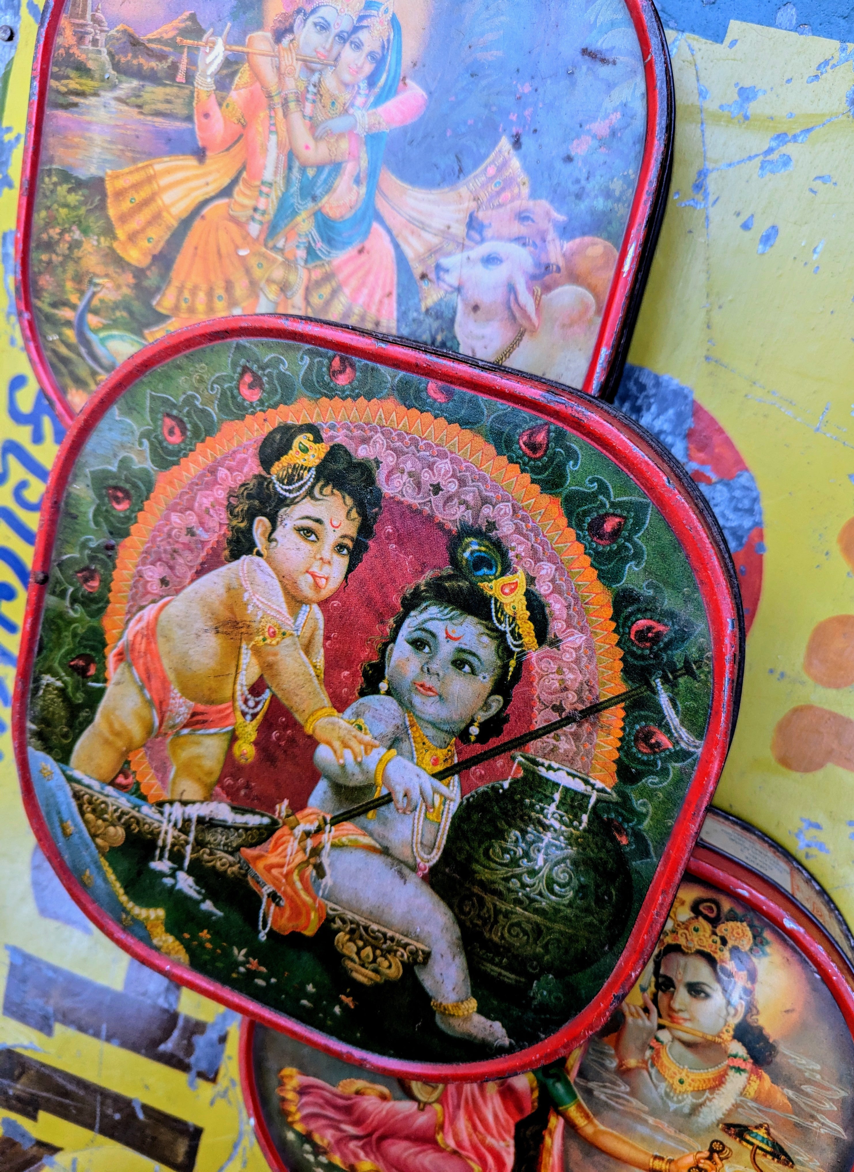 Vintage indian tins - Rasraj