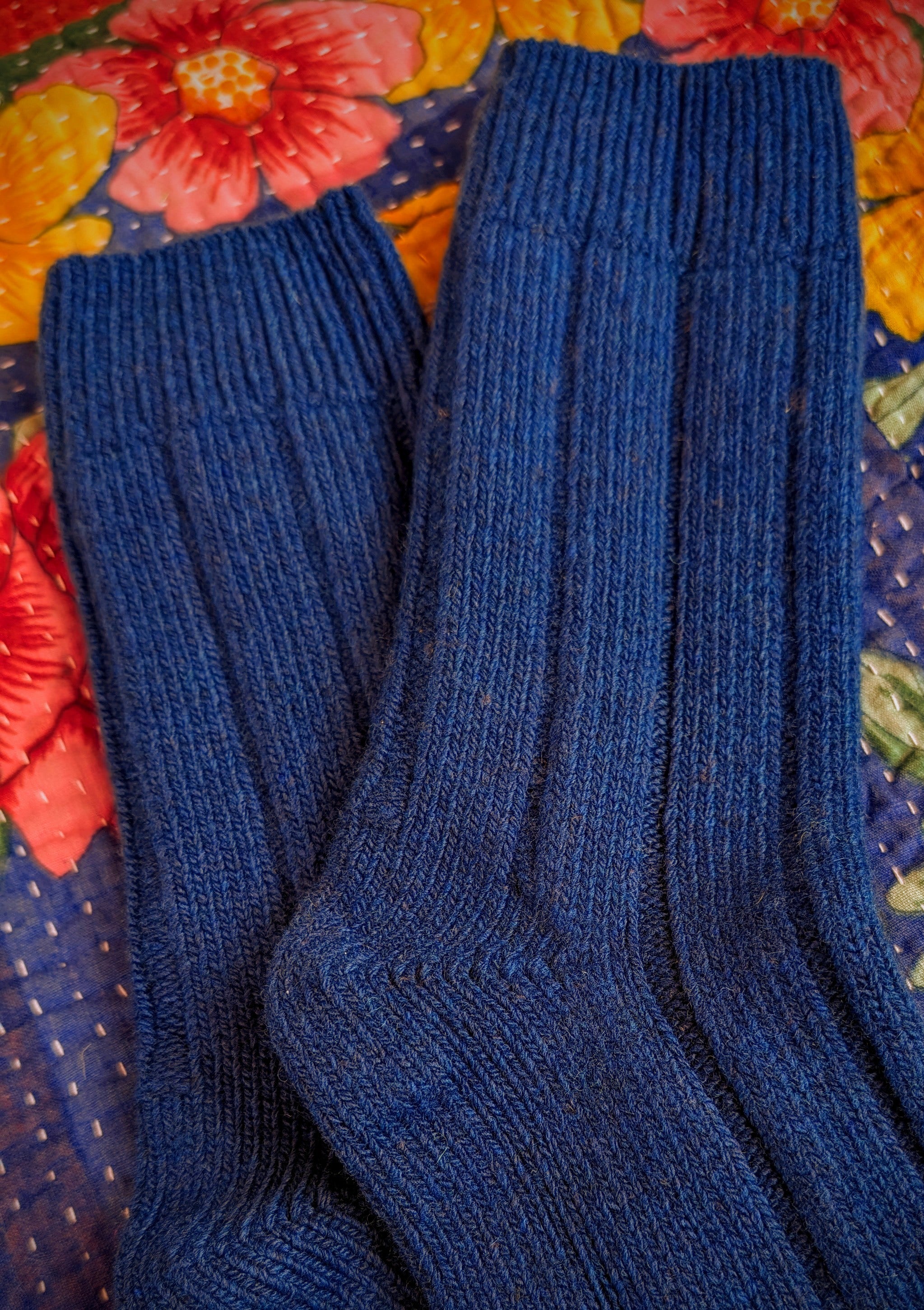 Soft luxe recycled wool socks