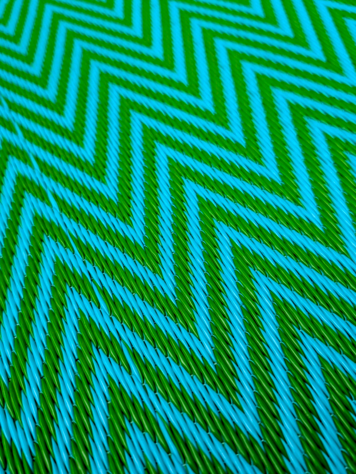 Senegalese recycled plastic mat - LARGE