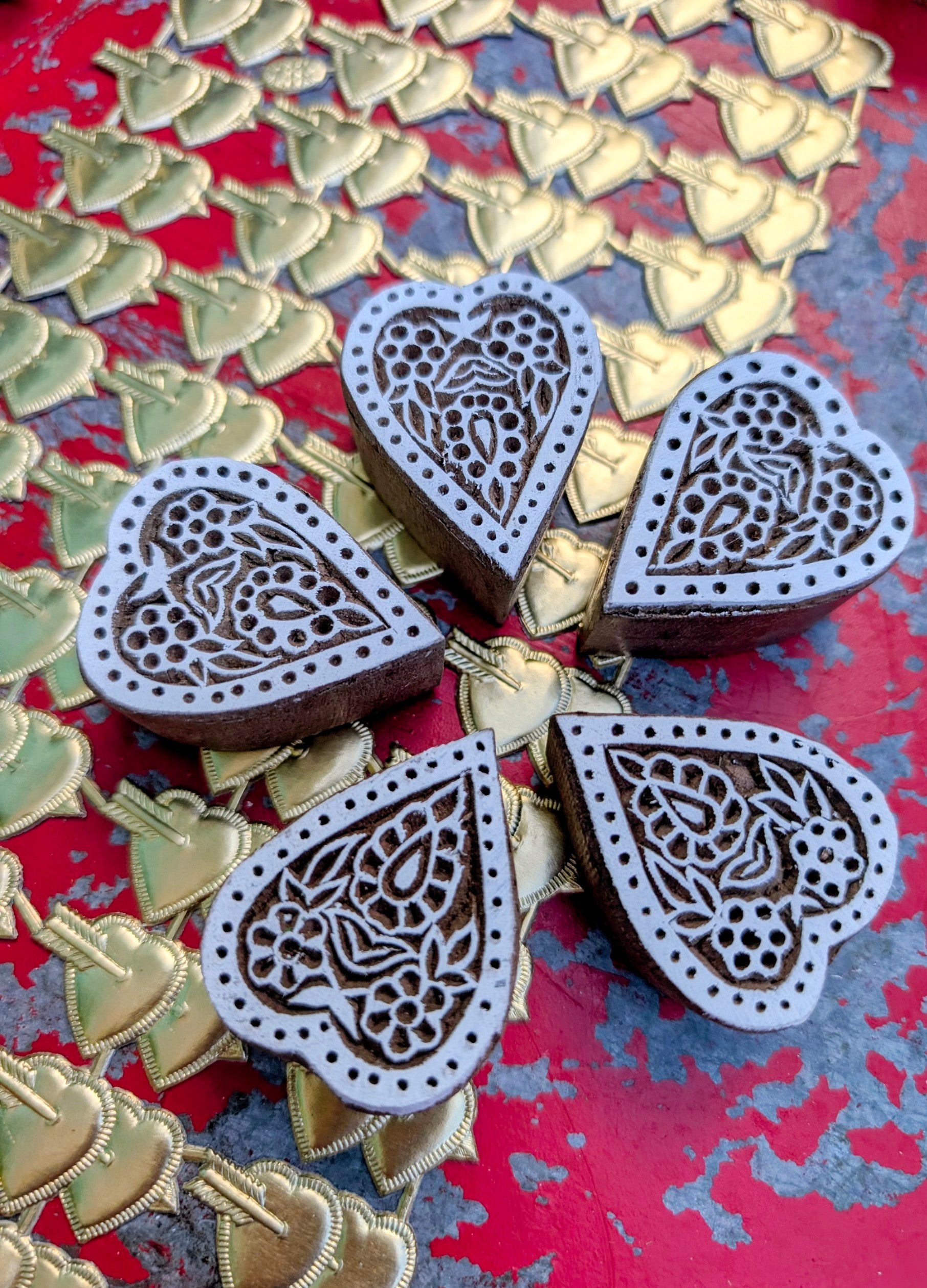 Heart wood blocks
