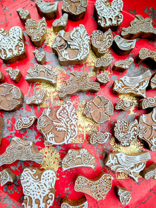 Folky woodblocks