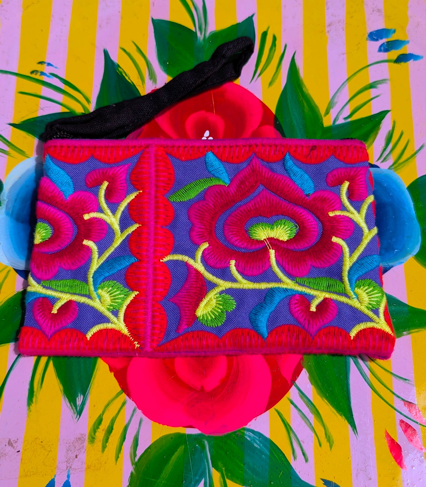 Peony tribal purses