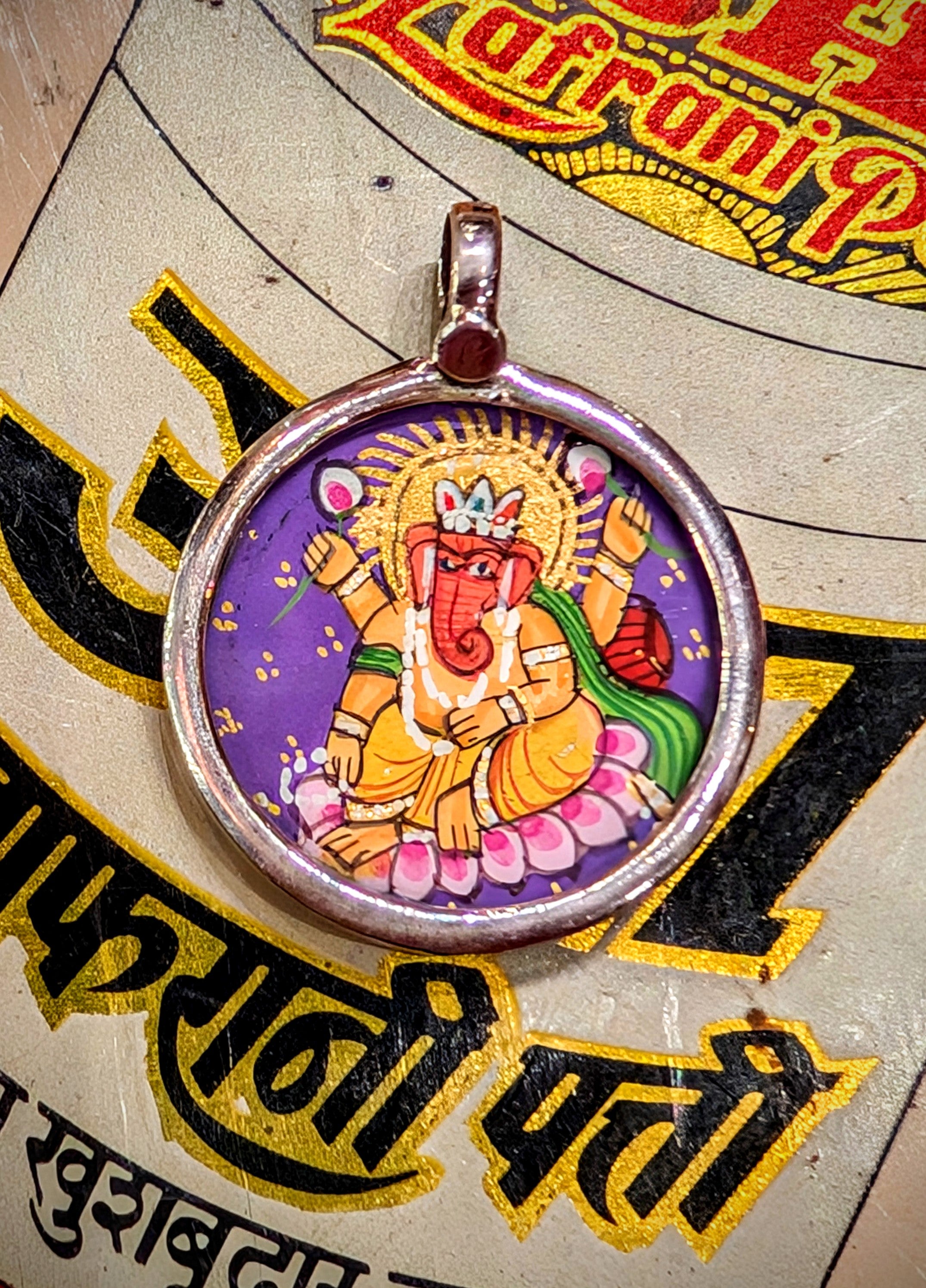 Ganesha miniature pendants