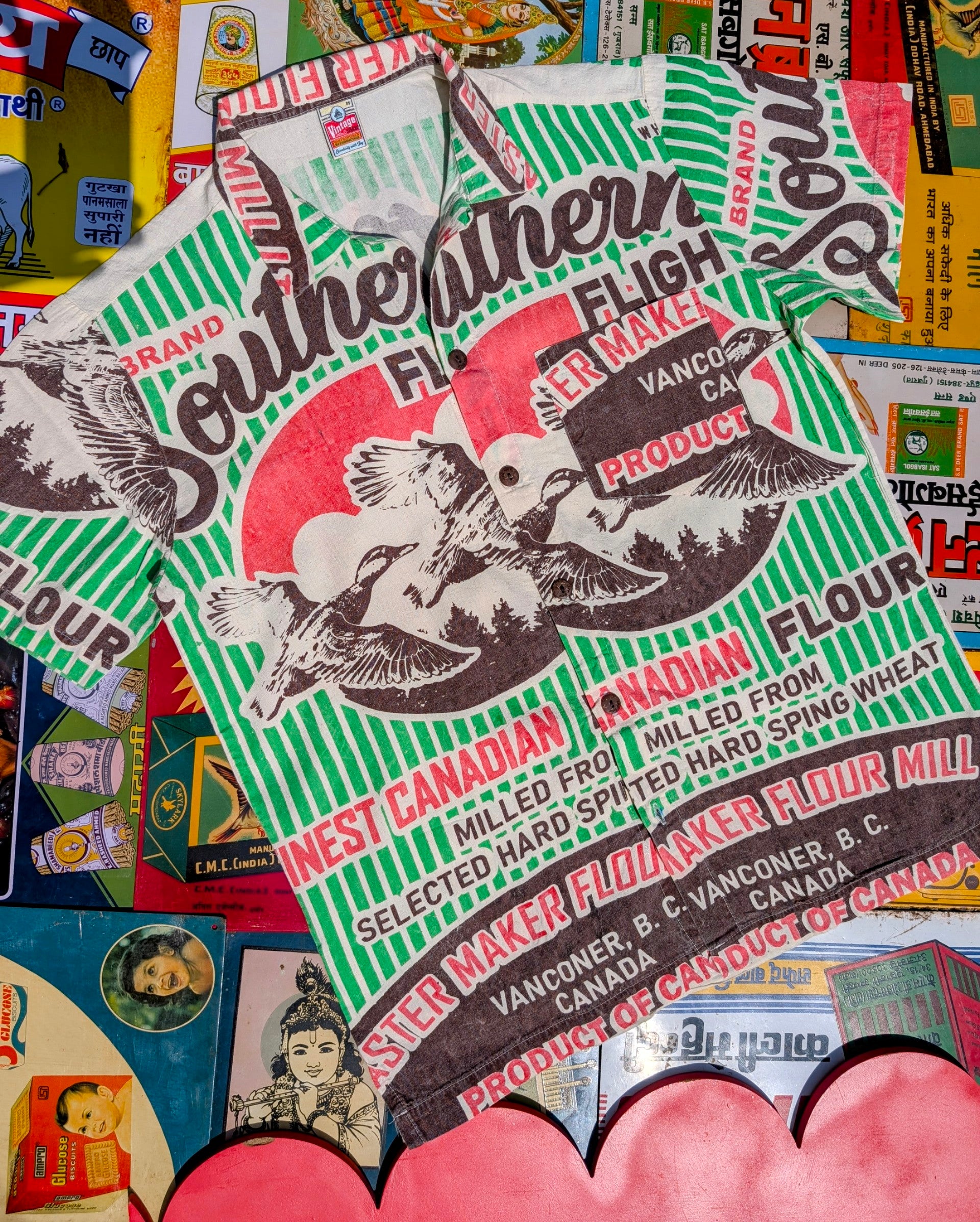 Punchy packaging shirts