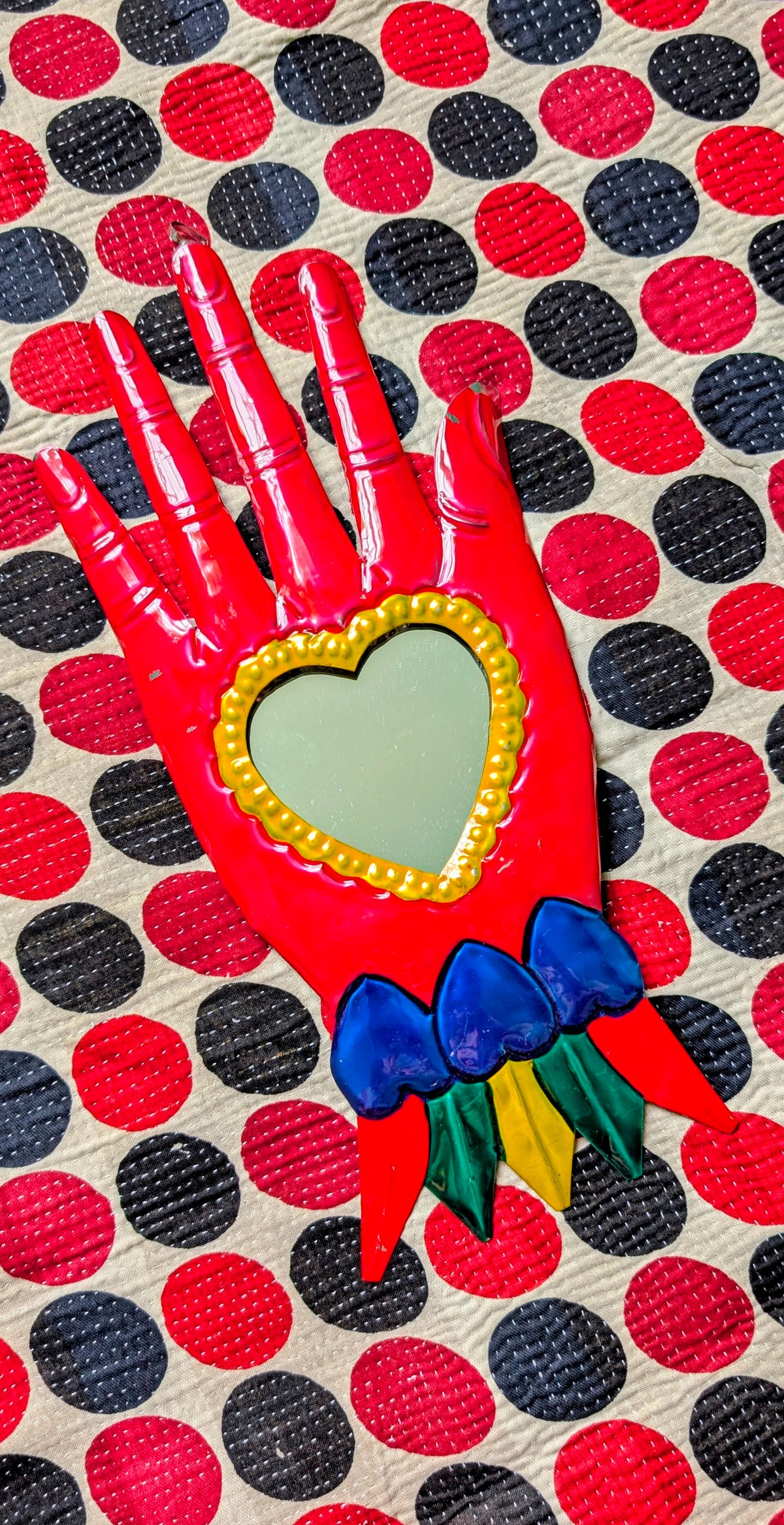 Mexican super sized hand mirrors