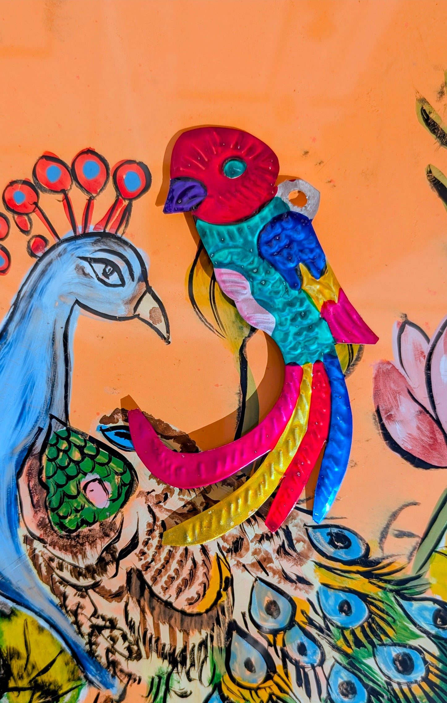 Tin bird milagros