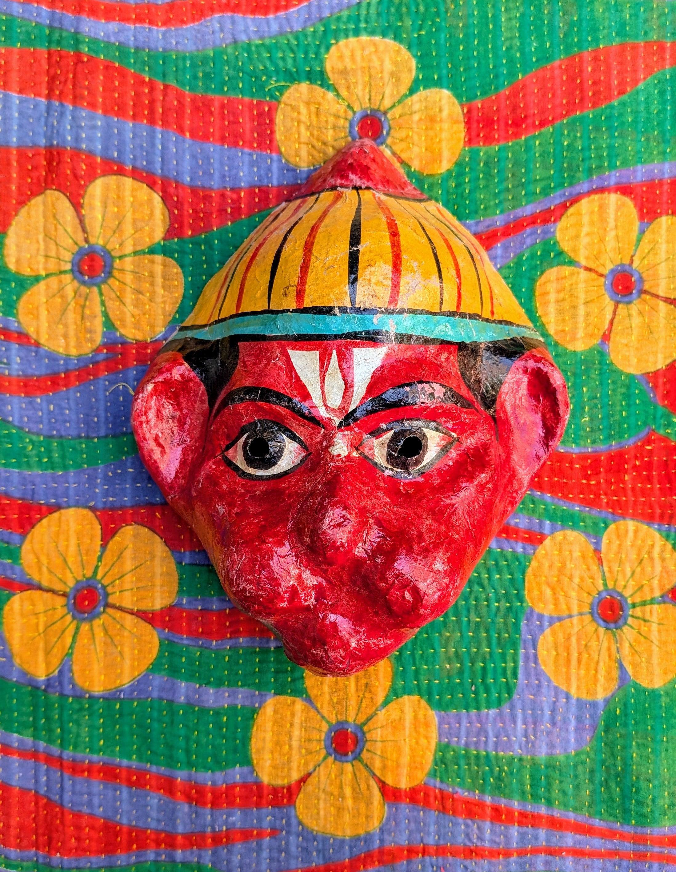 Indian paper mache masks