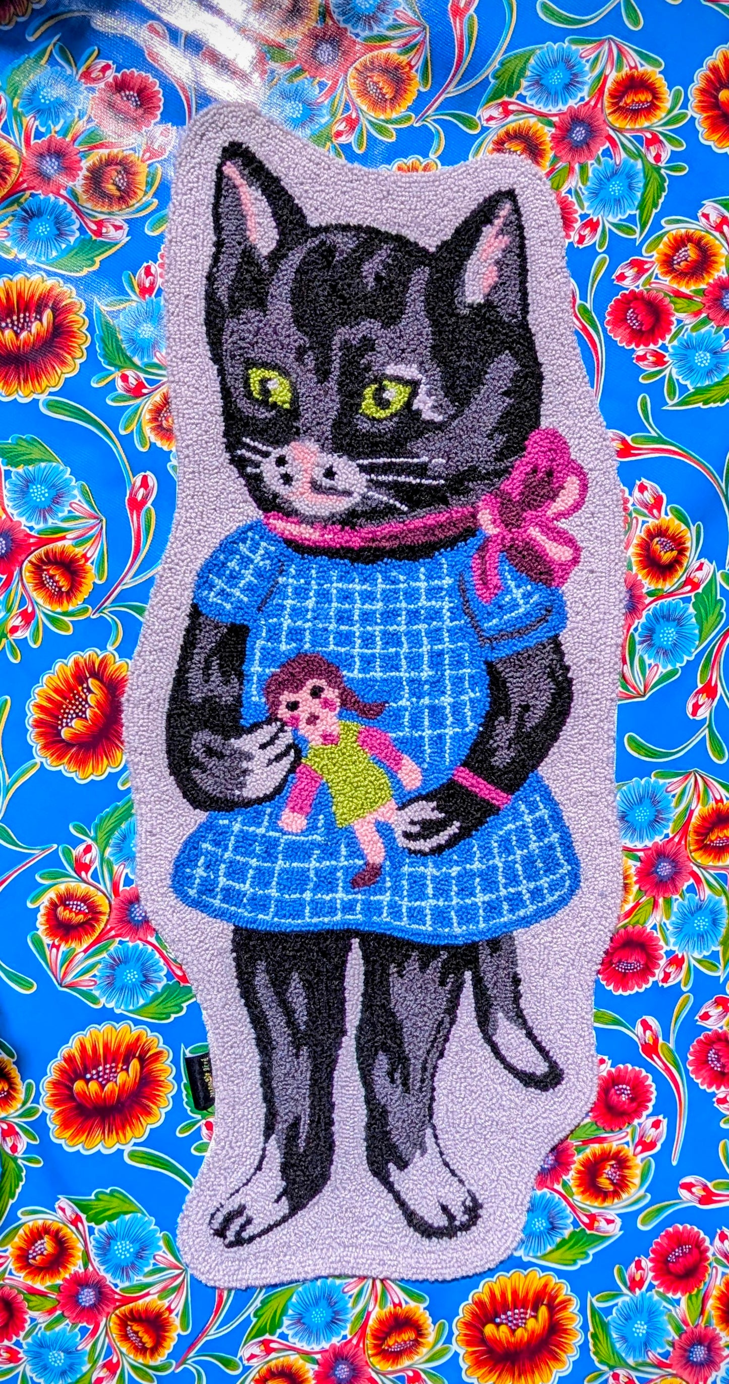 Tufty dressed animal rugs