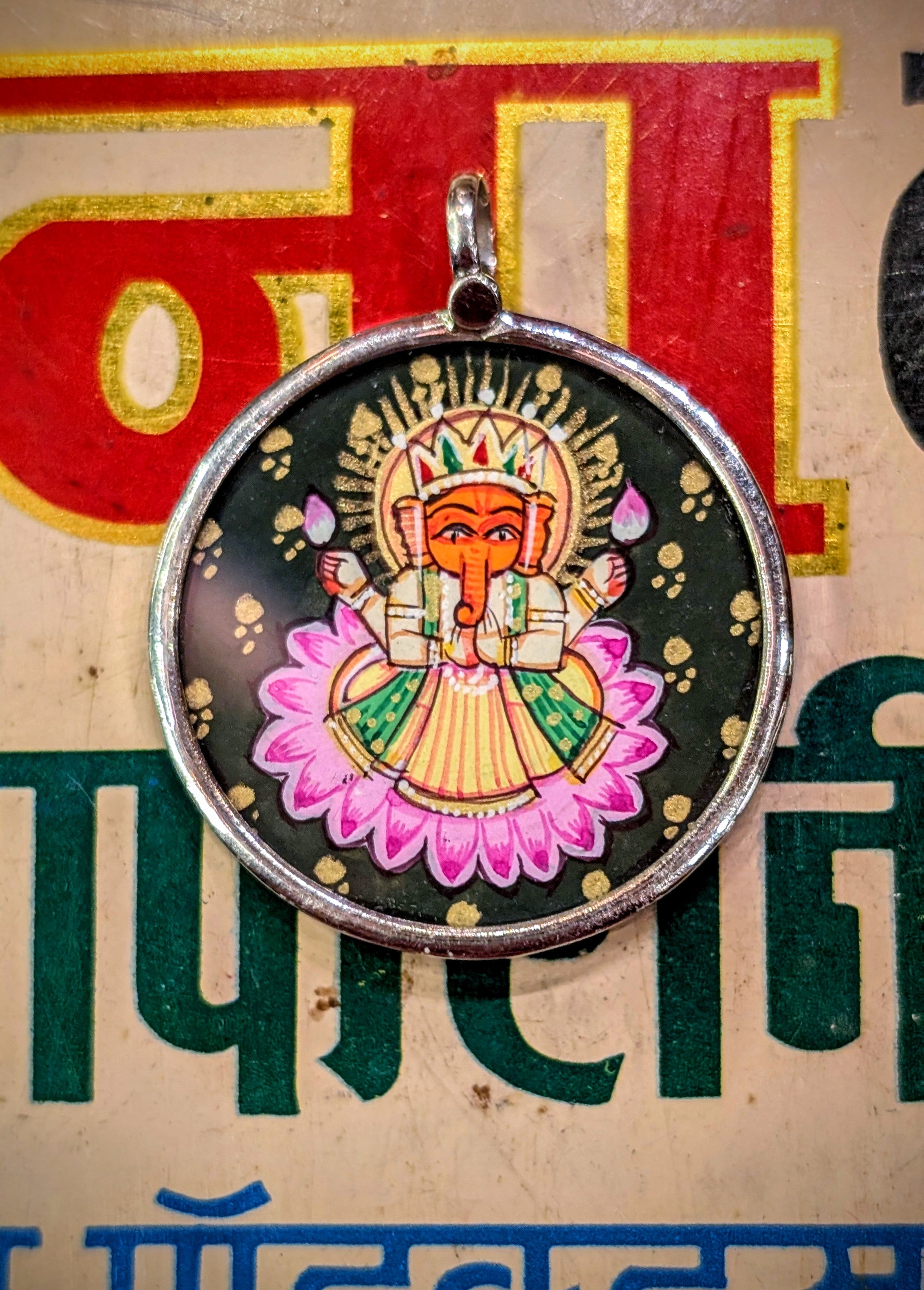 Ganesha miniature pendants