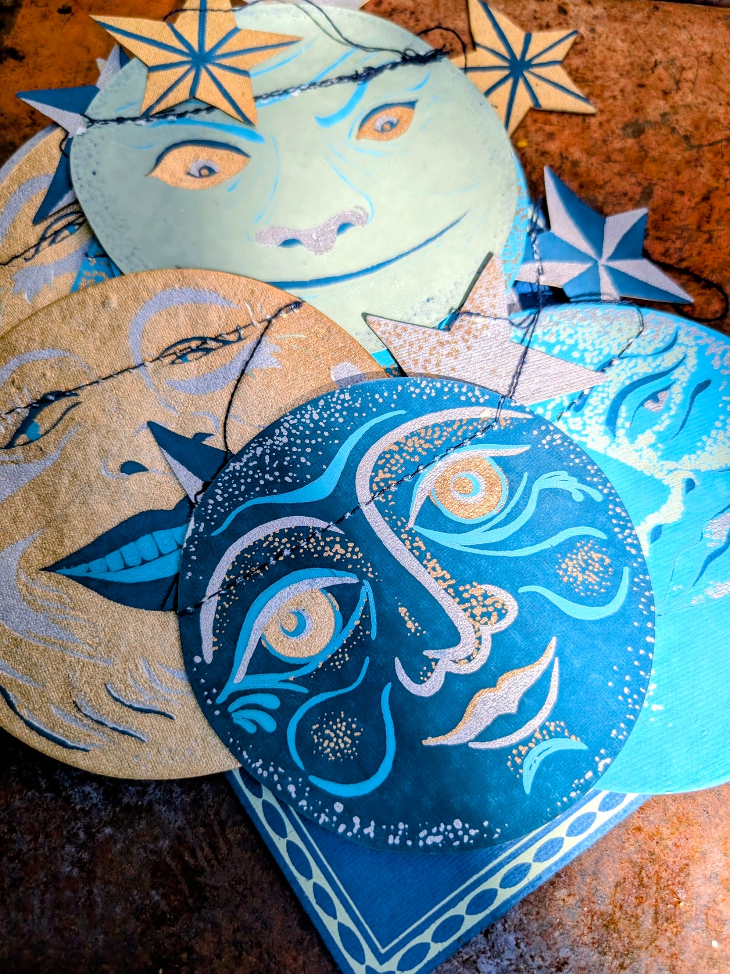 Spooky and Celestial garlands