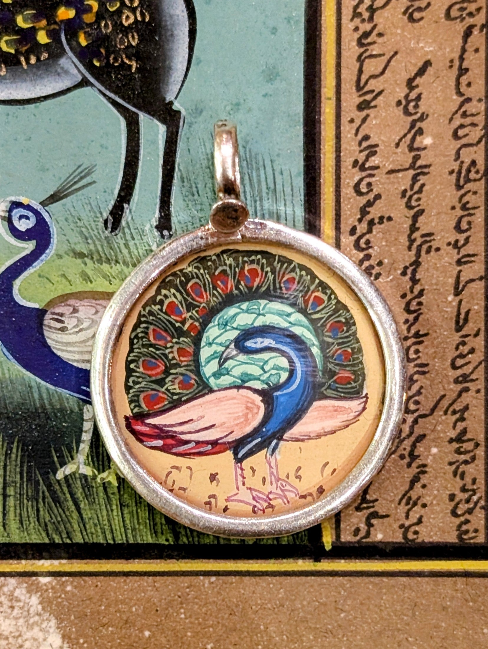 Beautiful birds miniature paintings
