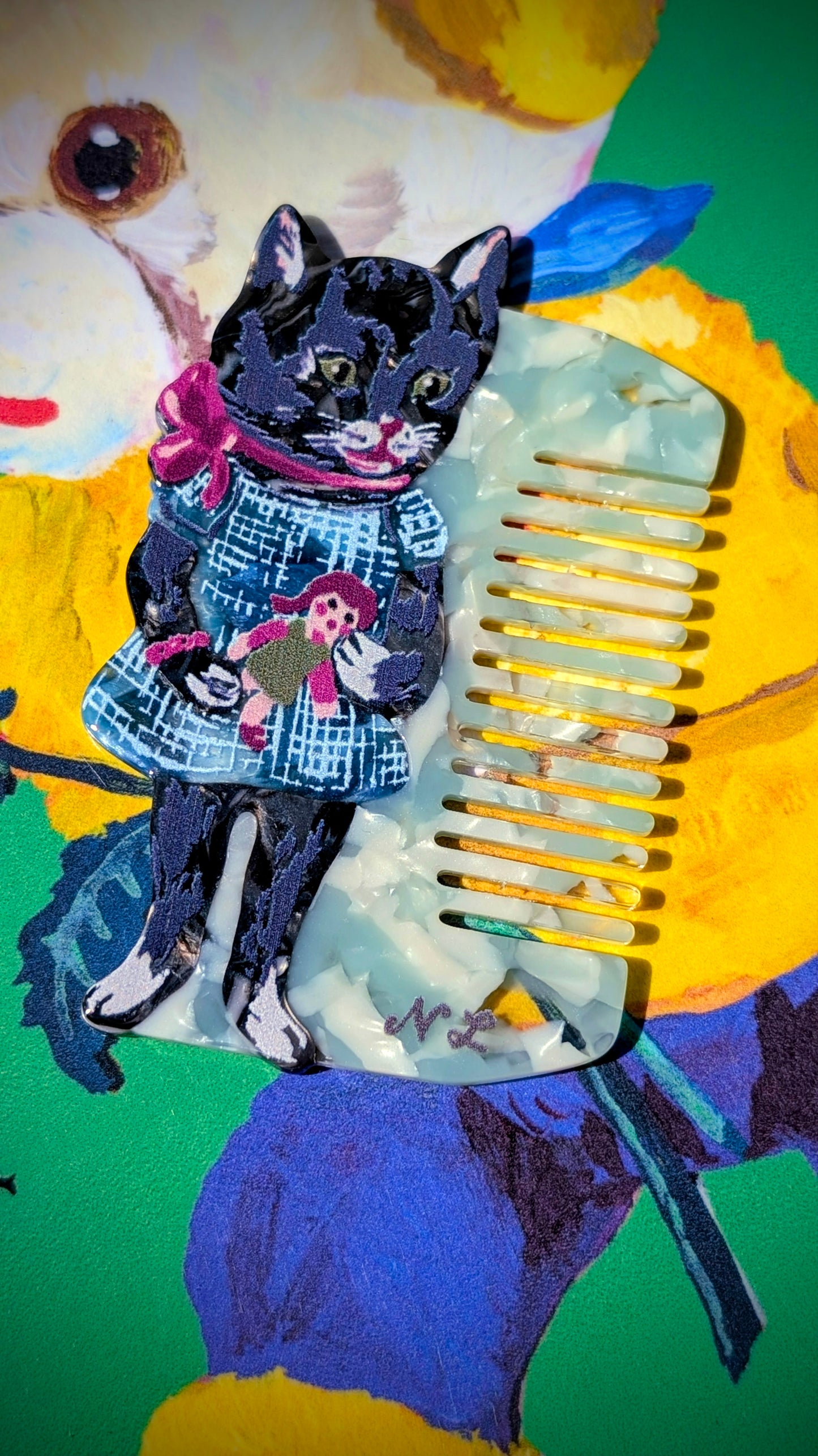 Kitten pocket comb