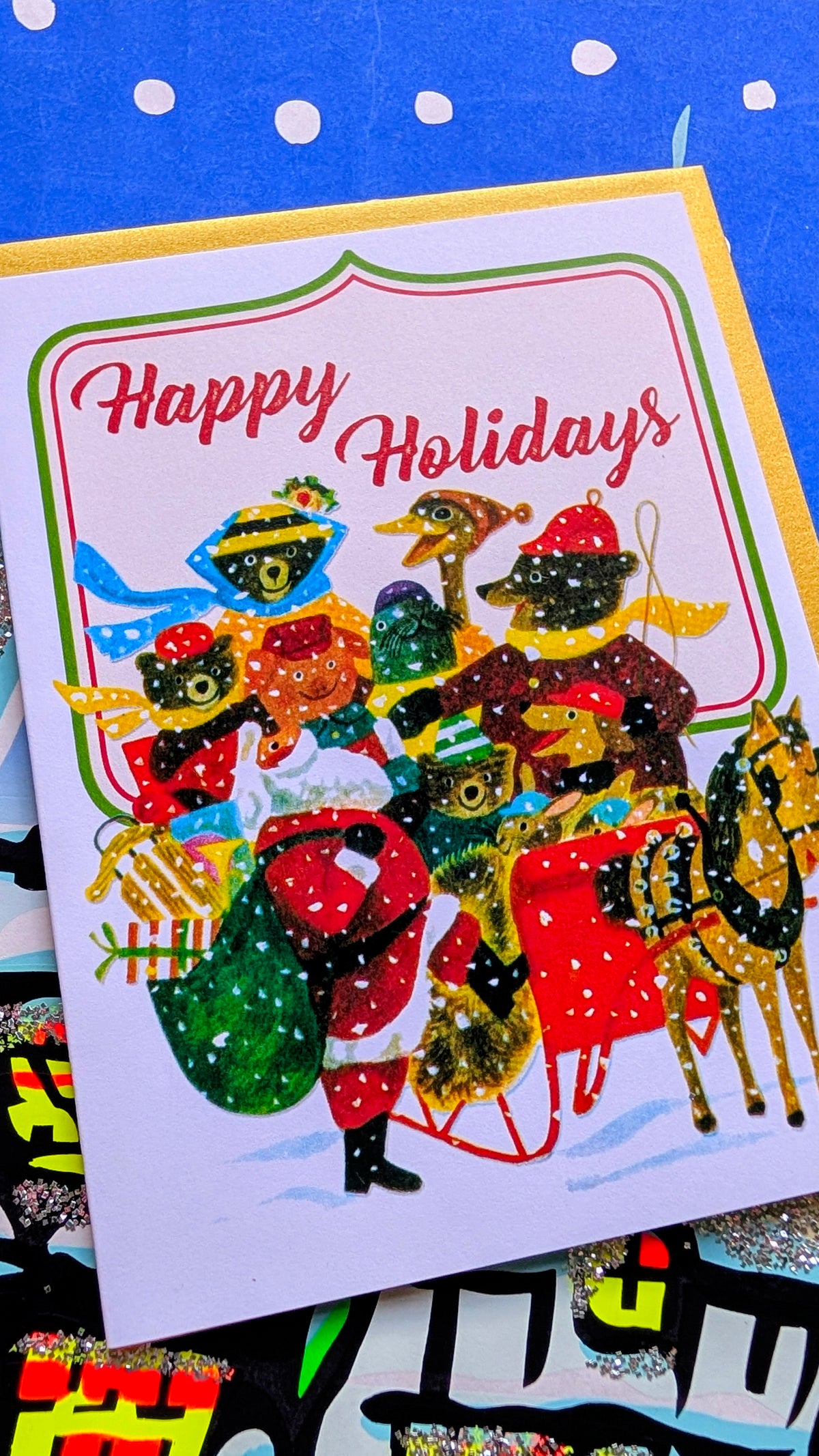 Little Golden Book Christmas cards