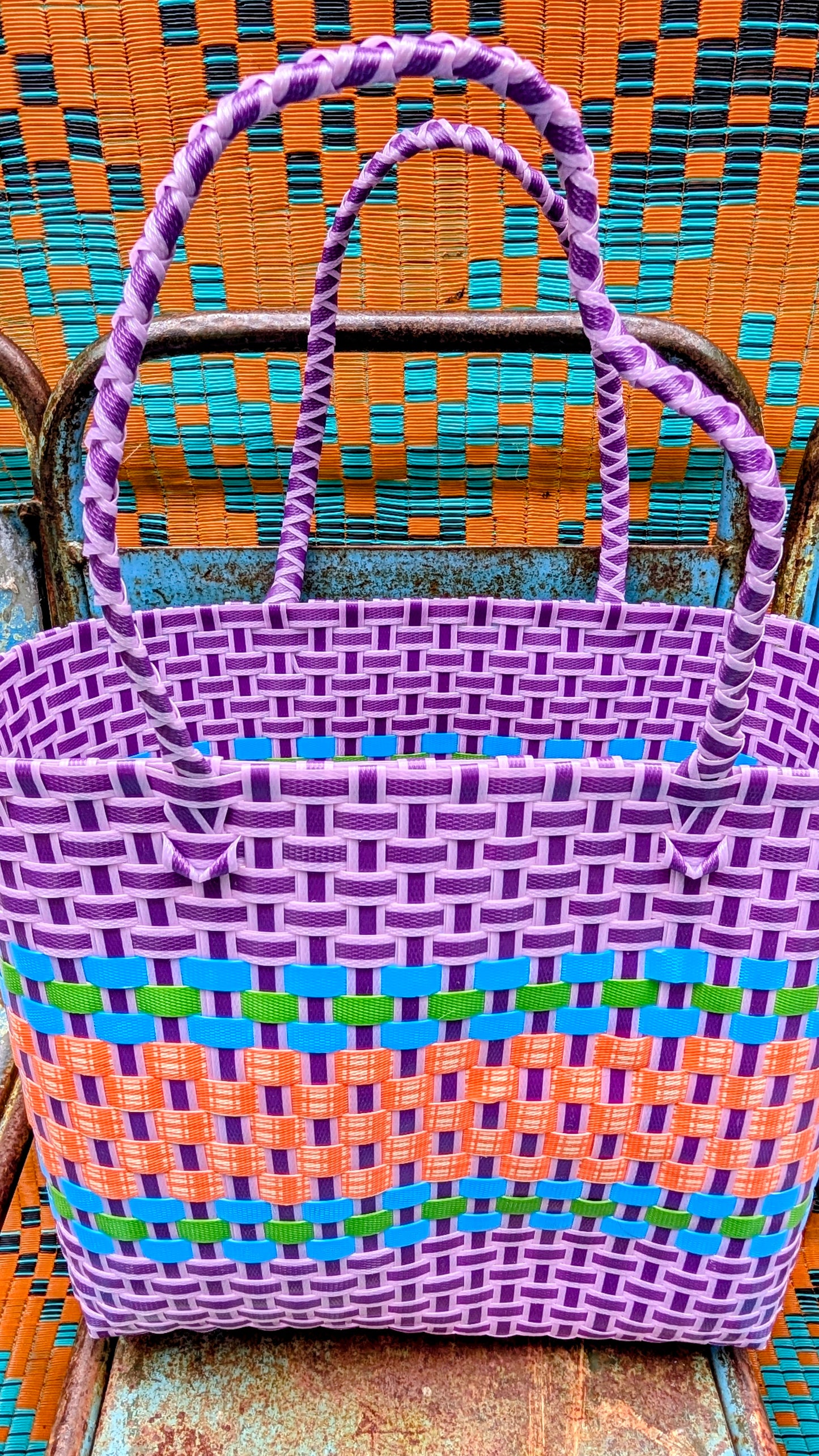 Retro woven basket