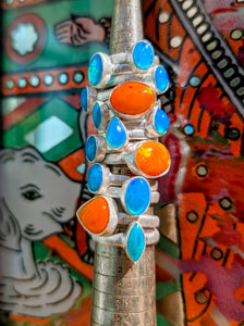 Heat treated Fire Opals