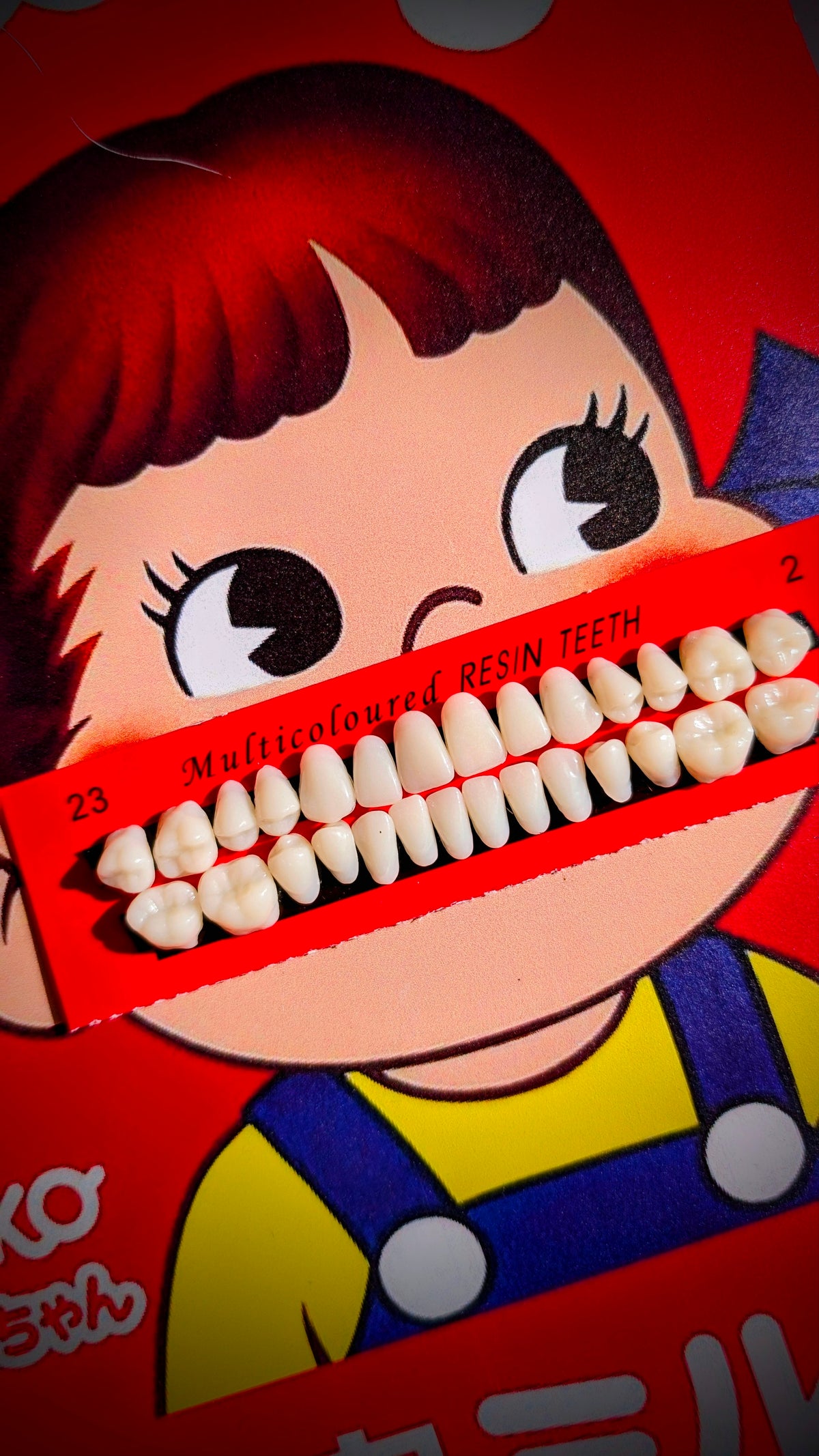 Now....what will you do with these???

Stick them onto photos, pics, presents, yourself???

Halloween is approaching after all!!

Resin life size teeth on card

Card is approx 12 x 3.5cm.

 

 