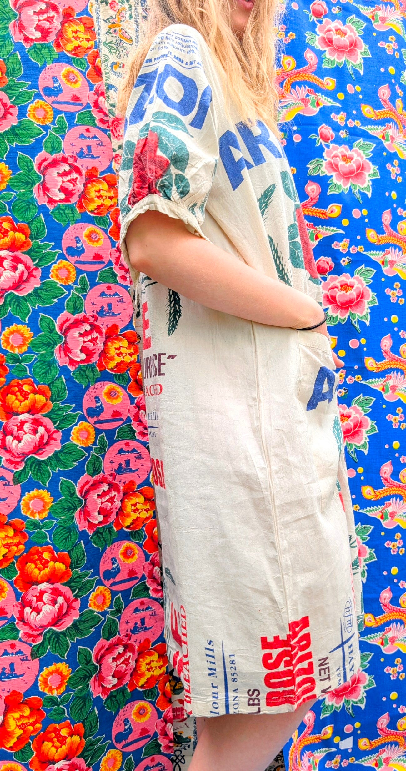 Punchy packaging dress