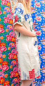 Punchy packaging dress