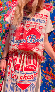 Punchy packaging crop front top