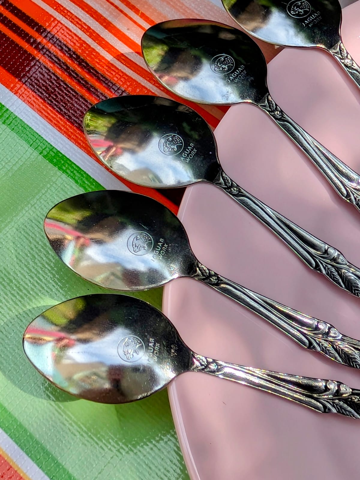 Rosey forks and spoons