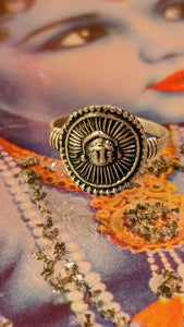 Hindu god amulet rings